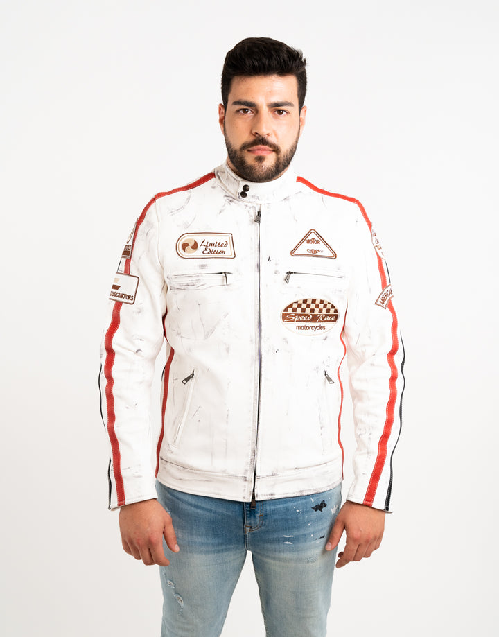 Giacca In Pelle Held Da Donna Alina Bianca - Foto 7